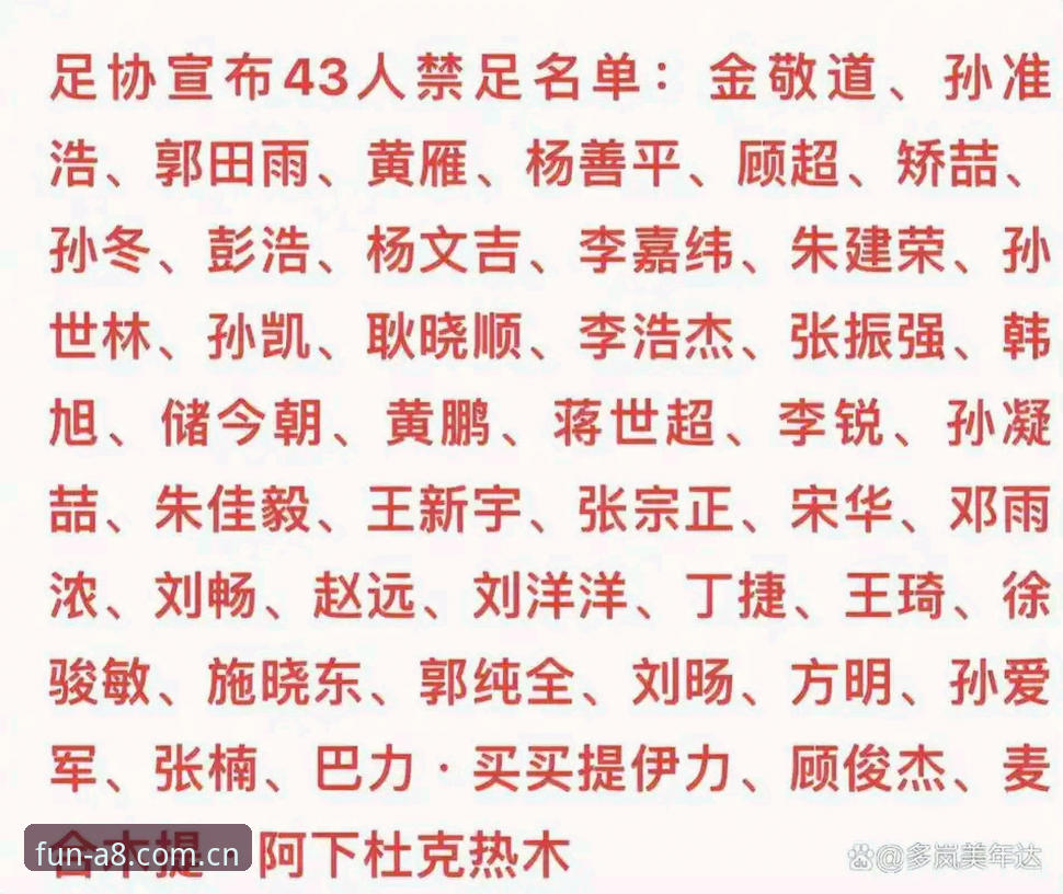 足协开出17人终身禁足重磅罚单，3个关键看点带你读懂中国足球反腐风暴
